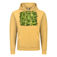 Vintage Mustard st patrick's day shamrock leopard background Vintage Hoodie - RanaPortraitStore