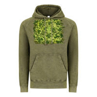 Vintage Olive st patrick's day shamrock leopard background Vintage Hoodie - RanaPortraitStore