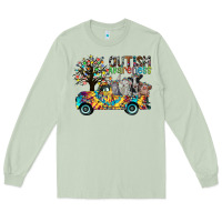 Matcha autism avareness3 Long Sleeve Tee - CowhideDigitalArt