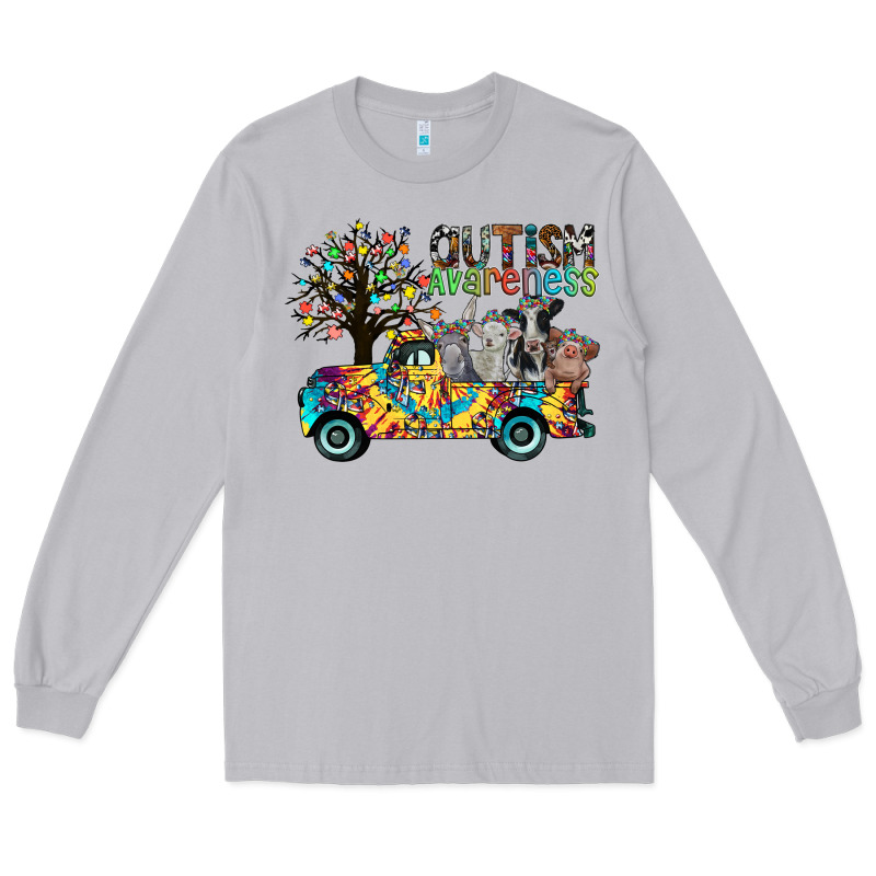 Autism Avareness3 Long Sleeve Tee by CowhideDigitalArt | Teevron