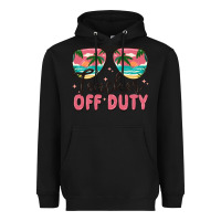 Black teacher off duty Heavyweight Hoodie - MaliasSmallBusiness