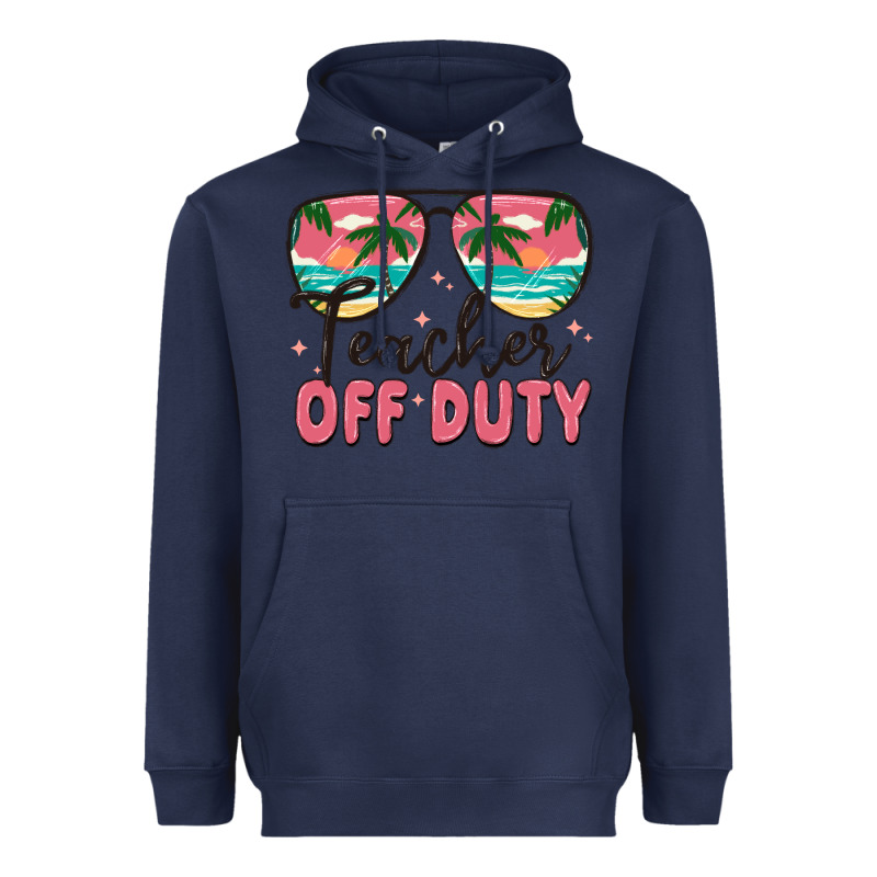 Teacher Off Duty Heavyweight Hoodie by MaliasSmallBusiness | Teevron
