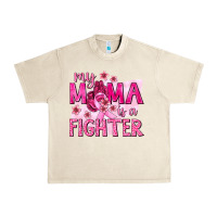 Sandshell My Mama Is a Fighter with Ribbon Urban Heavy Tee - texasbilliewilder