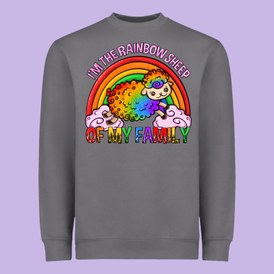 Heavyweight Sweatshirt i m the rainbow sheep of my family pride lgbtq