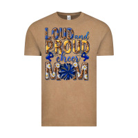 Vintage Coffee loud and proud cheer mom Vintage Tee - texasbilliewilder