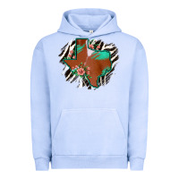 Pigment Grape Ice Western Horsehide Texas Flag Urban Hoodie - Bettercallsaul