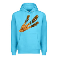Ocean Blue mexican churro's Premium Hoodie - AdoDesignShop
