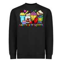 Black last day of school coffee cups Heavyweight Sweatshirt - Zillion Design Studio