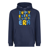 Navy in my extra chromosome era Heavyweight Hoodie - MaliasSmallBusiness