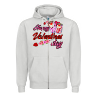 Happy Valentines Day Zipper Hoodie | Teevron
