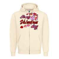 Sandshell happy valentines day Zipper Hoodie - AdoDesignShop