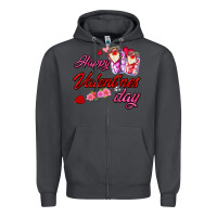 Smoke happy valentines day Zipper Hoodie - AdoDesignShop