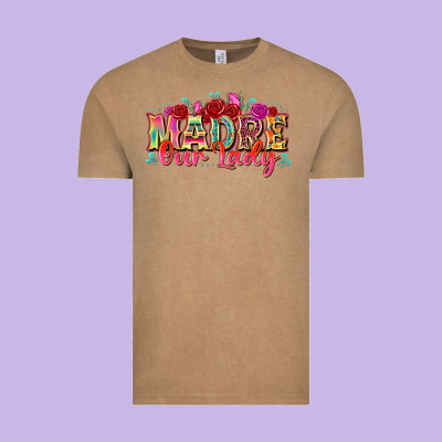 Madre Our Lady Vintage Tee Designed By Texasbilliewilder