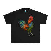 Black rooster Urban Heavy Tee - RanaPortraitStore