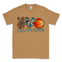 Toasted Coconut peace love basketball Classic Tee - CowhideDigitalArt