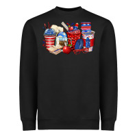 Black 4th of july teacher coffee cups Heavyweight Sweatshirt - Zillion Design Studio