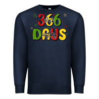 Navy 366 days black history Premium Sweatshirt - MaliasSmallBusiness