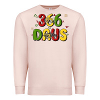 Pale Pink 366 days black history Premium Sweatshirt - MaliasSmallBusiness