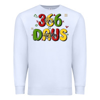 White 366 days black history Premium Sweatshirt - MaliasSmallBusiness