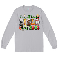 Moon Dust I am just here for field day 2023 Long Sleeve Tee - AdoDesignShop