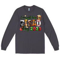 Smoke I am just here for field day 2023 Long Sleeve Tee - AdoDesignShop