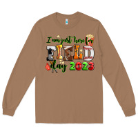 Toasted Coconut I am just here for field day 2023 Long Sleeve Tee - AdoDesignShop