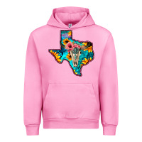 Fuchsia Pink Western Sunflower, Rose, Gemstsone, Turquoise Bull Skull Urban Hoodie - Bettercallsaul