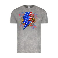 Cloud Rock American lightning bolt Vintage Tee - Zillion Design Studio