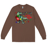 Chestnut autism rex Long Sleeve Tee - CowhideDigitalArt