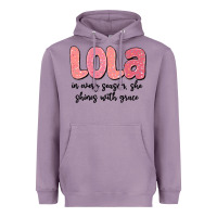 Lavender lola in every season, she shines with grace Heavyweight Hoodie - MaliasSmallBusiness