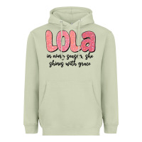Matcha lola in every season, she shines with grace Heavyweight Hoodie - MaliasSmallBusiness