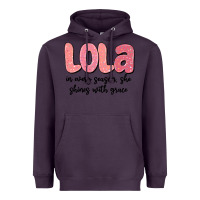 Plum lola in every season, she shines with grace Heavyweight Hoodie - MaliasSmallBusiness