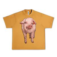 Peanut Butter pig Urban Heavy Tee - RanaPortraitStore