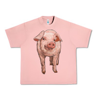 Salmon pig Urban Heavy Tee - RanaPortraitStore