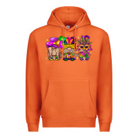 Carrot Mardi Gras Gnomies Cakes Flowers And Balloon Premium Hoodie - BundleAndBundleShop