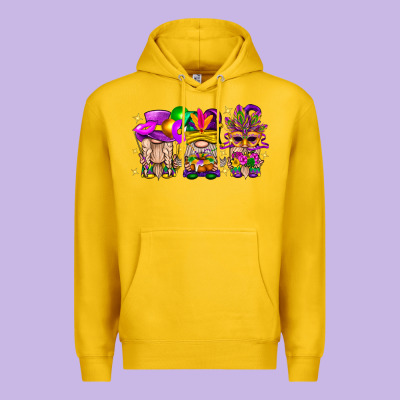 Mardi Gras Gnomies Cakes Flowers And Balloon Premium Hoodie Designed By Bundleandbundleshop