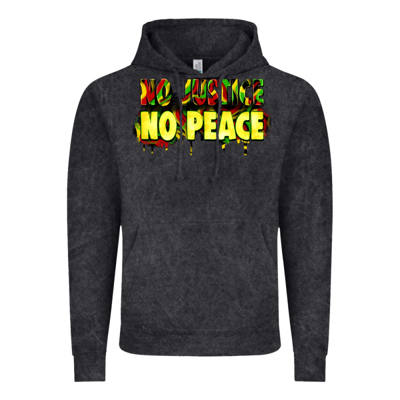 No Justice No Peace Vintage Hoodie by Zillion Design Studio | Teevron