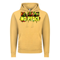 Vintage Mustard no justice no peace Vintage Hoodie - Zillion Design Studio