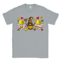 Heather Grey softball gnome Classic Tee - HRA Design Shop