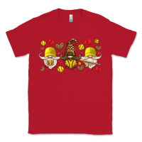 Red softball gnome Classic Tee - HRA Design Shop