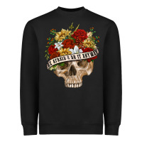 Black Be Afraid&Do It Anyway Heavyweight Sweatshirt - RanaPortraitStore