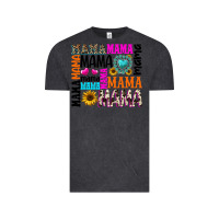 Vintage Black mama gemstone sunflower Vintage Tee - texasbilliewilder