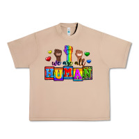 Burro we are all human Urban Heavy Tee - Zillion Design Studio