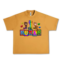 Peanut Butter we are all human Urban Heavy Tee - Zillion Design Studio