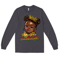 Smoke juneteenth black girl Long Sleeve Tee - HRA Design Shop