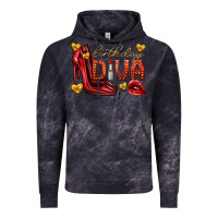 Cloud Black birthday diva Vintage Hoodie - texasbilliewilder