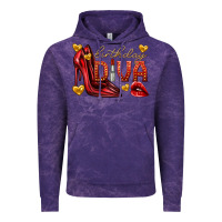 Cloud Purple birthday diva Vintage Hoodie - texasbilliewilder