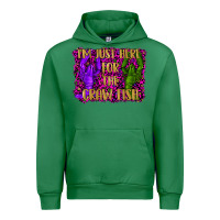 Emerald mardi gras i'm just here for the craw fish with lobster Urban Hoodie - RanaPortraitStore