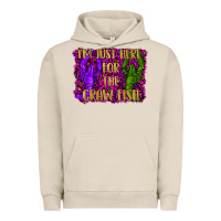 Pigment French Oak mardi gras i'm just here for the craw fish with lobster Urban Hoodie - RanaPortraitStore