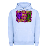 Pigment Grape Ice mardi gras i'm just here for the craw fish with lobster Urban Hoodie - RanaPortraitStore